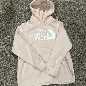 North Face Pink Hoodie (small stain)